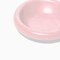 Strawberry Mochi Handcrafted Ceramic Pet Bowl Matte Eco Friendly Feeding Dish 5.51" x 5.51" x 1.57"